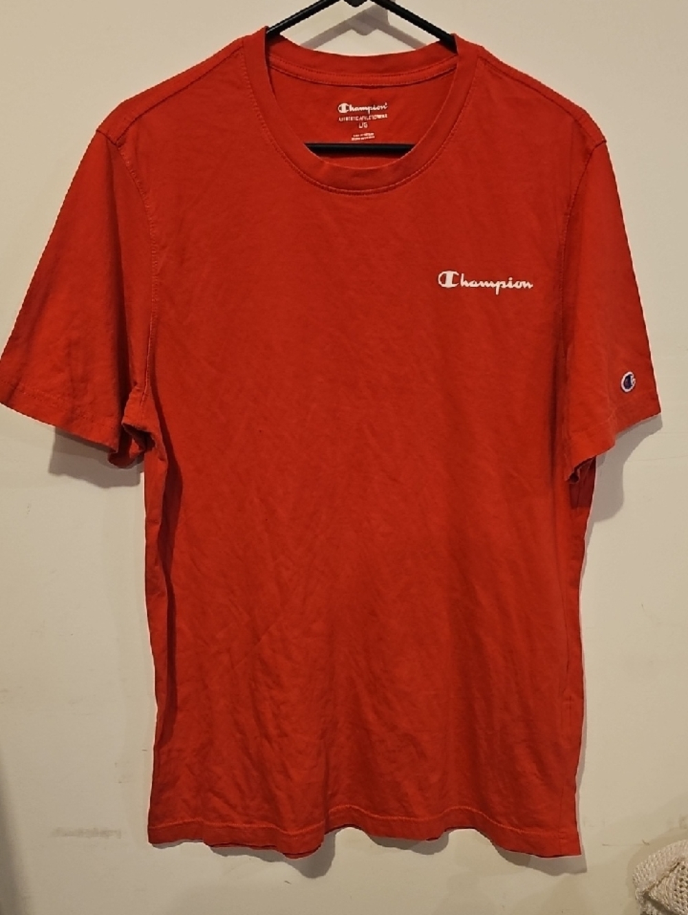 Champion Mens Large Red Tshirt!!
